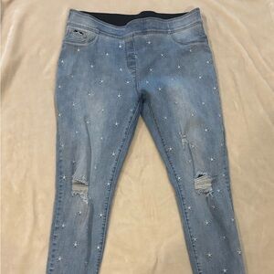 Coco + Carmen Starry Blue Skinny Jeans